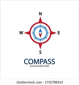 Creative Compass Concept Logo Design Template