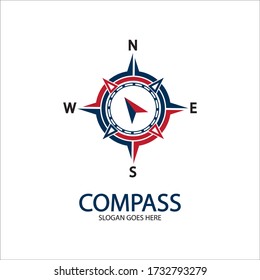 Creative Compass Concept Logo Design Template