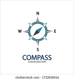 Creative Compass Concept Logo Design Template