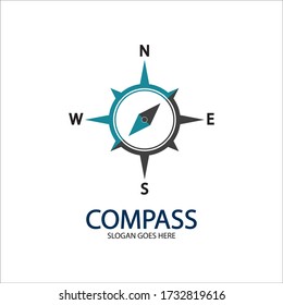 Creative Compass Concept Logo Design Template