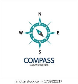 Creative Compass Concept Logo Design Template