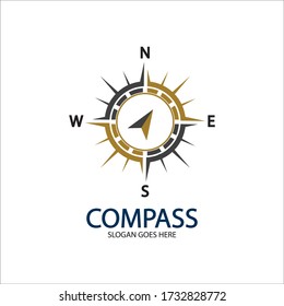 Creative Compass Concept Logo Design Template