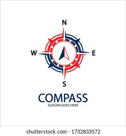 Creative Compass Concept Logo Design Template