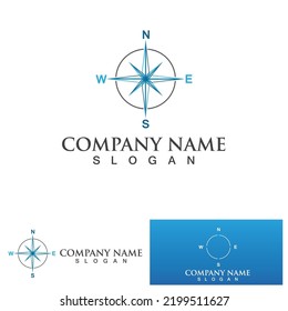 Creative Compass Concept Logo Design Template