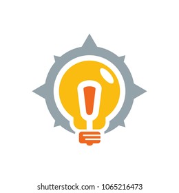 Creative Compass Logo Icon Design