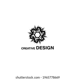 Creative Complicated Abstract Vector Logo Design EPS10