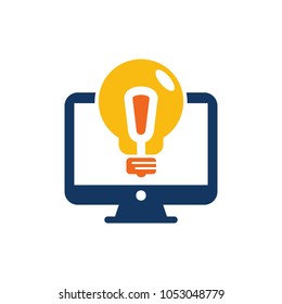 Creative Computer Logo Icon Design