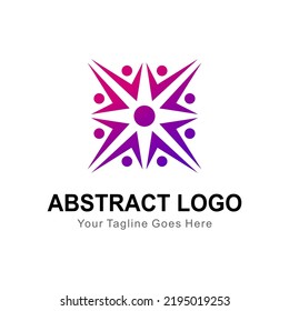 creative comunnity logo vector template