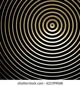 creative concentric circles background