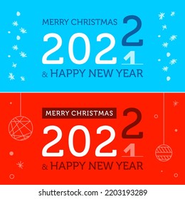 Creative concept of 2022 Happy New Year logo text design. Brochure design template, card, banner. Vector illustration.