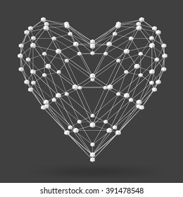 Creative concept Background of the human heart. Vector Illustration eps 10 for your design.