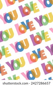 Creative concept banner for Happy Valentine's Day greeting card. Modern typography. artistic design template for packaging, paper for gifts, celebration, advertising, cover