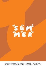 Creative concept of bright and attractive summer card set. Modern abstract art design with wavy shapes and lines. Template for celebration, advertising, branding, banner, cover, label, poster, sale, e