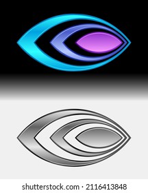 Business-Logotype für kreatives Konzept, abstrakte Vorlage für Vektordesign-Elemente des Circle Logos, Vektorgrafik-Illustration