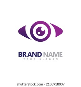 Logo de Creative Concept Eyes Plantilla de diseño, icono del logotipo de cuidado ocular