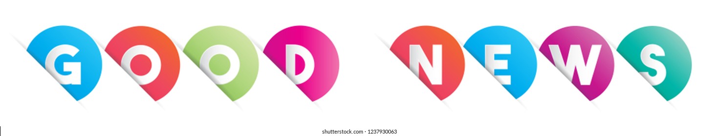 Creative concept of Good News Sign