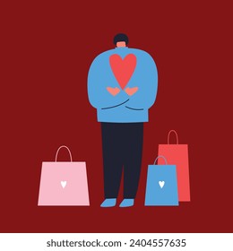 Creative concept of Happy Valentines Day cards set. Templates for celebration, ads, branding, banner, cover, label, poster, sales