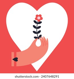 Creative concept of Happy Valentines Day cards set. Templates for celebration, ads, branding, banner, cover, label, poster, sales	
