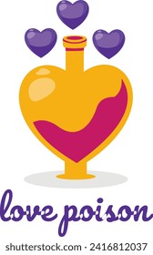 Creative concept of Happy Valentines Day card set