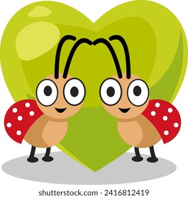 Concepto creativo del juego de tarjetas de Feliz Día de San Valentín