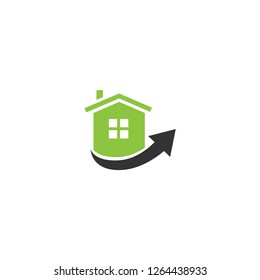 Creative Concept of Home Service and Home Security Logo Icon Template Design - Vector