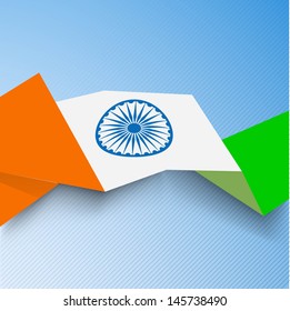 Creative concept for Indian Independence Day and Republic Day. 