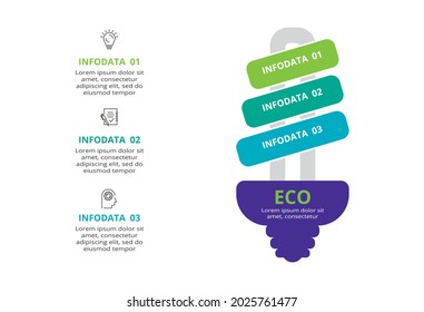 Creative concept for infographic with 3 steps, options, parts or processes. Business data visualization.