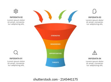Creative concept for infographic with 4 steps, options, parts or processes. Business data visualization.