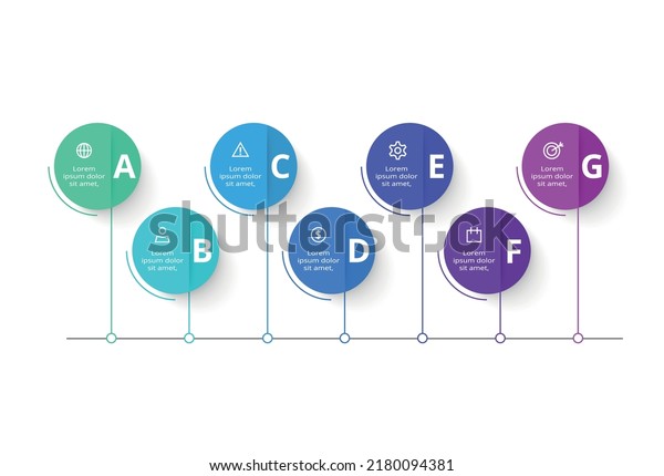 Creative Concept Infographic 7 Steps Options Stock Vector Royalty Free 2180094381 Shutterstock 0656