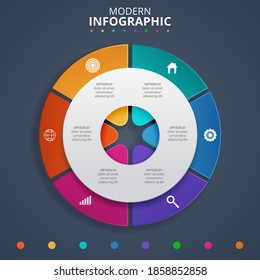 Creative concept for infographic. vector illustration