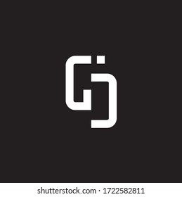 creative concept of letter J and G vector