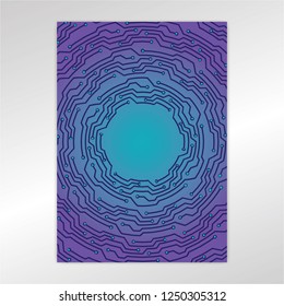 Creative concept meta blue purple  scheme texture, page template  design abstract techno background for web and print design