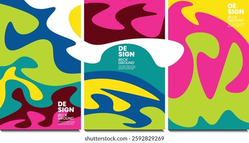 Creative concept Modern abstract art design with unique shape