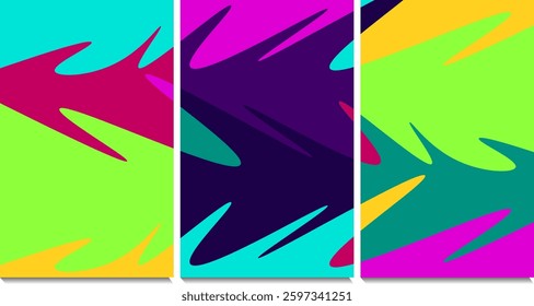 Creative concept Modern abstract art design with unique shape