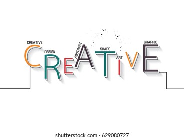Creative concept modern design