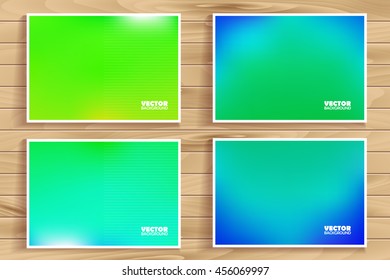Creative concept in a modern style. Mobile applications, web sites, graphic design. Blurred background with bright clean colors. Great background for a design of any format.
