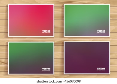 Creative concept in a modern style. Mobile applications, web sites, graphic design. Blurred background with bright clean colors. Great background for a design of any format.