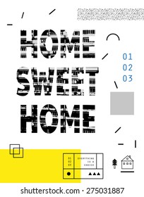 Creative concept poster. Vector. Isolated.