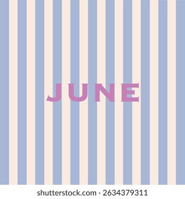 Creative concept of summer bright covers, card or poster in minimal style for corporate identity, branding, social media ads, promo. Modern design template set in trendy line style. June