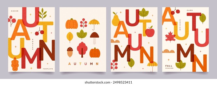 Creative concept of summer bright posters set. Modern abstract design with typography, geometric summer fruits, shapes with overlay effect. Template for branding, ads, banner, cover, card, sales.