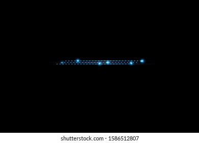 Creative concept Vector set of glow light effect stars bursts with sparkles isolated on black background. For illustration template art design, banner for Christmas celebrate, magic flash energy ray.