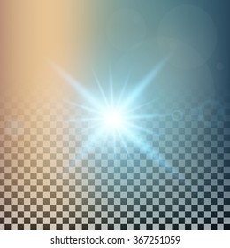 Creative concept Vector set of glow light effect stars bursts with sparkles isolated on black background. For illustration template art design, banner for Christmas celebrate, magic flash energy ray.