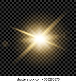 Creative concept Vector set of glow light effect stars bursts with sparkles isolated on black background. For illustration template art design, banner for Christmas celebrate, magic flash energy ray.