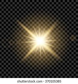 Creative concept Vector set of glow light effect stars bursts with sparkles isolated on black background. For illustration template art design, banner for Christmas celebrate, magic flash energy ray.