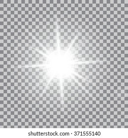 Creative concept Vector set of glow light effect stars bursts with sparkles isolated on black background. For illustration template art design, banner for Christmas celebrate, magic flash energy ray.