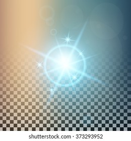 Creative concept Vector set of glow light effect stars bursts with sparkles isolated on black background. For illustration template art design, banner for Christmas celebrate, magic flash energy ray.