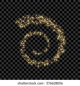 Creative concept Vector set of glow light effect stars bursts with sparkles isolated on black background. For illustration template art design, banner for Christmas celebrate, magic flash energy ray.