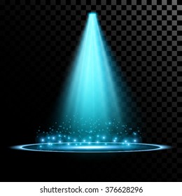 Creative concept Vector set of glow light effect stars bursts with sparkles isolated on black background. For illustration template art design, banner for Christmas celebrate, magic flash energy ray.