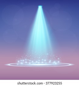 Creative concept Vector set of glow light effect stars bursts with sparkles isolated on black background. For illustration template art design, banner for Christmas celebrate, magic flash energy ray.