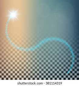 Creative concept Vector set of glow light effect stars bursts with sparkles isolated on black background. For illustration template art design, banner for Christmas celebrate, magic flash energy ray.